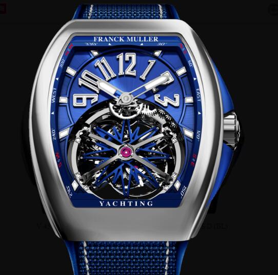 Review Franck Muller Gravity Yachting Watches for sale Cheap Price V 45 T GR CS (BL) OG